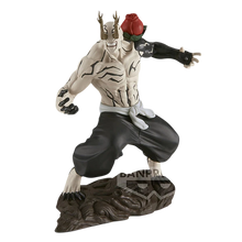 Figurine NIPPON DOKI STORE Hanami de Jujutsu Kaisen, personnage blanc et noir en position de combat, 10 cm.