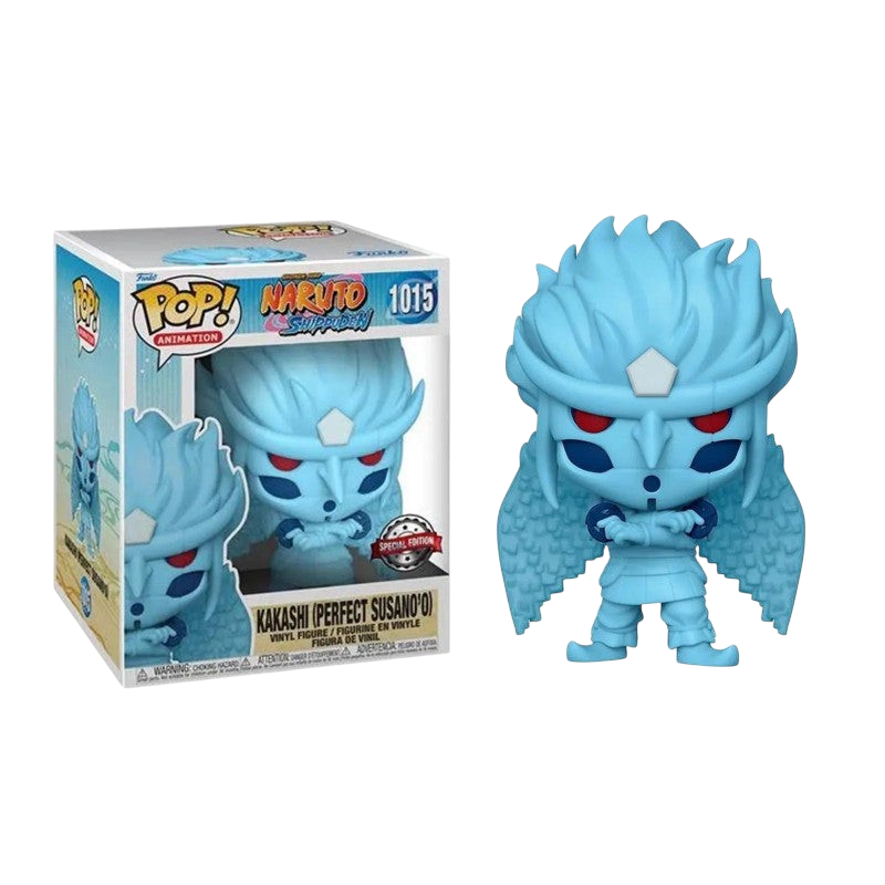 Figurine Funko POP Super NIPPON DOKI STORE de Kakashi Hatake en mode Perfect Susanoo bleu de 15 cm