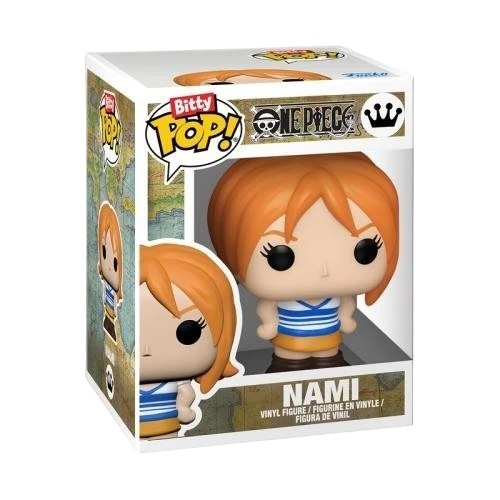 Figurine Funko Bitty Pop Nami de One Piece dans sa boîte de collection NIPPON DOKI STORE