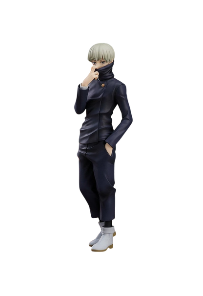 Figurine POP UP PARADE de Toge Inumaki de Jujutsu Kaisen, personnage aux cheveux blancs, disponible chez NIPPON DOKI STORE
