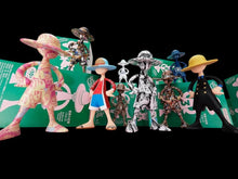 Collection de figurines NIPPON DOKI STORE One Piece Archive of Adventure représentant Monkey D. Luffy sous divers styles