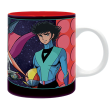 NIPPON DOKI STORE Goldorak Alcor ceramic mug with red interior and official character illustration