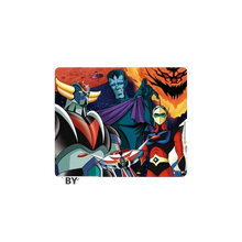 NIPPON DOKI STORE Goldorak group mouse pad featuring iconic anime characters on a soft, high-quality surface
