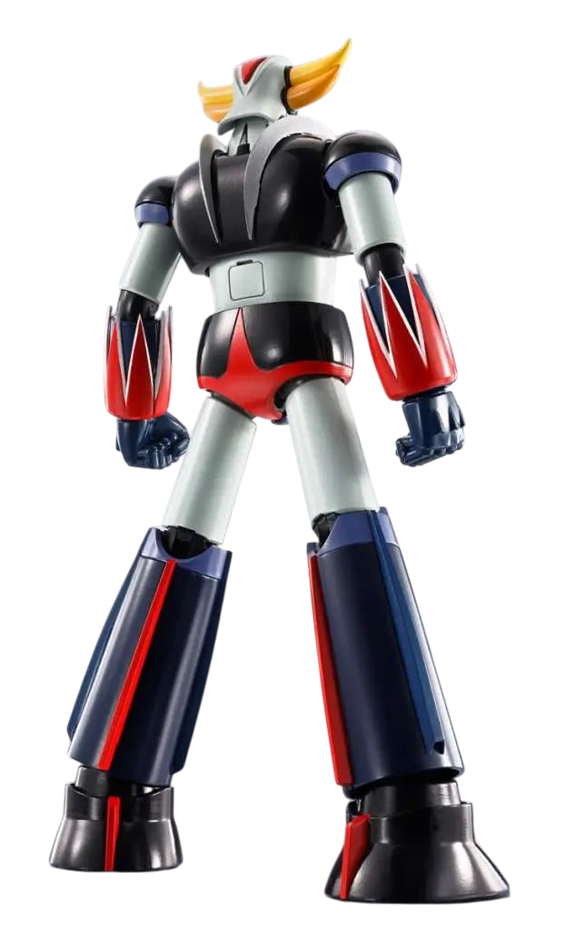 NIPPON DOKI STORE UFO Robot Grendizer Robot Spirits articulated action figure, back view of the iconic mecha robot.