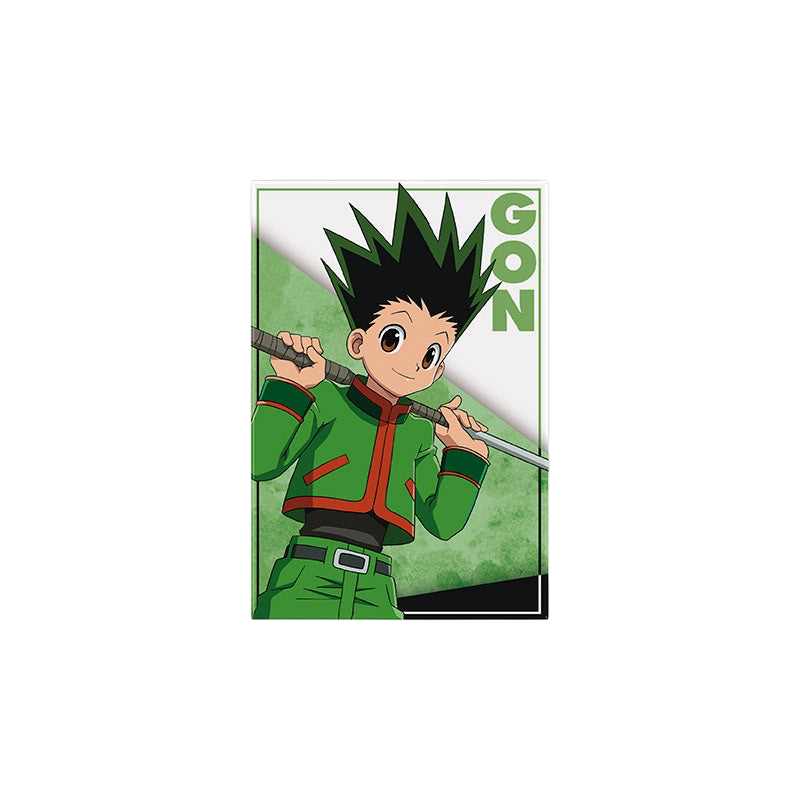 NIPPON DOKI STORE Hunter x Hunter Gon rectangular magnet featuring Gon Freecss in his green outfit