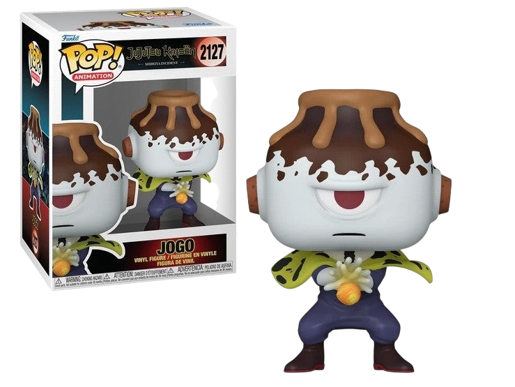 NIPPON DOKI STORE Funko POP! Animation Jogo figure from Jujutsu Kaisen with volcanic head and flame effect