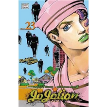Couverture du manga Jojolion tome 23 par Hirohiko Araki, édition Delcourt Tonkam chez NIPPON DOKI STORE