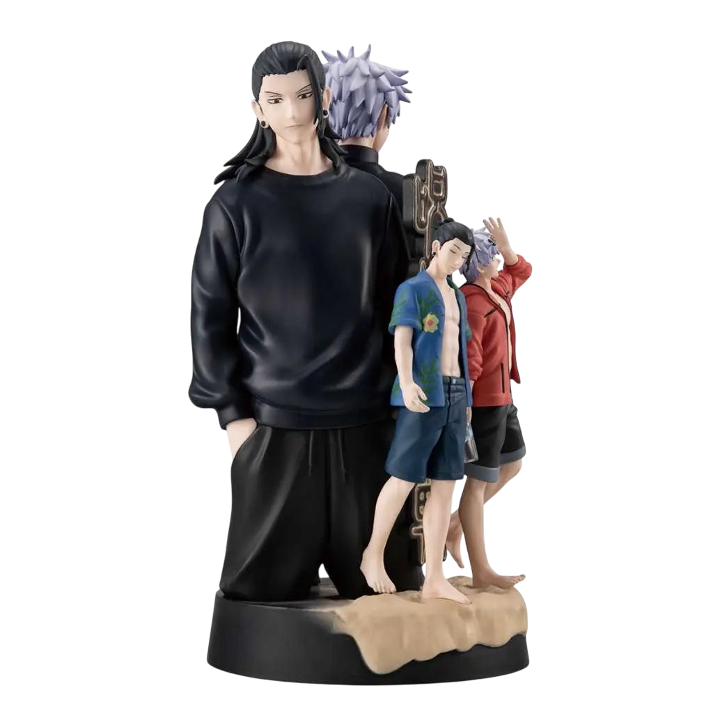 NIPPON DOKI STORE Jujutsu Kaisen Hidden Inventory Petitrama DX figure set featuring Gojo and Geto characters