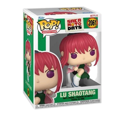 NIPPON DOKI STORE Funko POP! Animation Lu Shaotang figure from Sakamoto Days in window display box