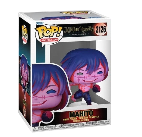 NIPPON DOKI STORE Funko POP Animation Mahito Jujutsu Kaisen vinyl figure in display box