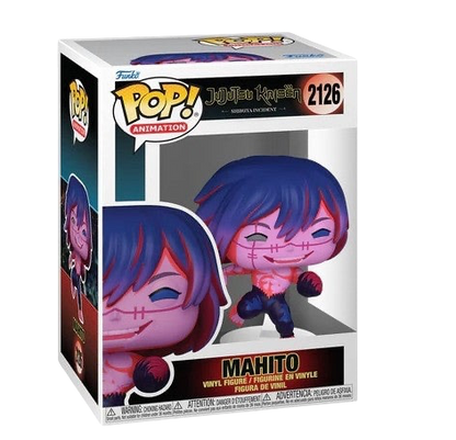 NIPPON DOKI STORE Funko POP Animation Mahito Jujutsu Kaisen vinyl figure in display box