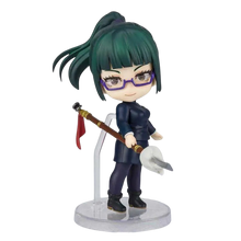 NIPPON DOKI STORE Maki Zenin Mini S.H.Figuarts articulated anime figurine with glasses and cursed weapon