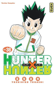 Couverture du manga Hunter X Hunter tome 38 par Yoshihiro Togashi, édition française Kana chez NIPPON DOKI STORE