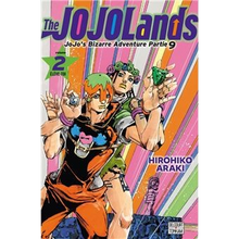 Couverture du manga NIPPON DOKI STORE JoJo's Bizarre Adventure The JoJoLands tome 2 avec Jodio et Dragona Joestar