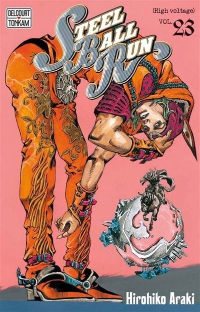 Couverture du manga NIPPON DOKI STORE JoJo's Bizarre Adventure Steel Ball Run tome 23 illustrée par Hirohiko Araki