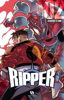 Couverture du manga Ripper tome 2 par Jéronimo Cejudo, publié par Ankama Éditions chez NIPPON DOKI STORE.