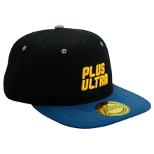 NIPPON DOKI STORE My Hero Academia snapback cap in black and blue with yellow Plus Ultra embroidery