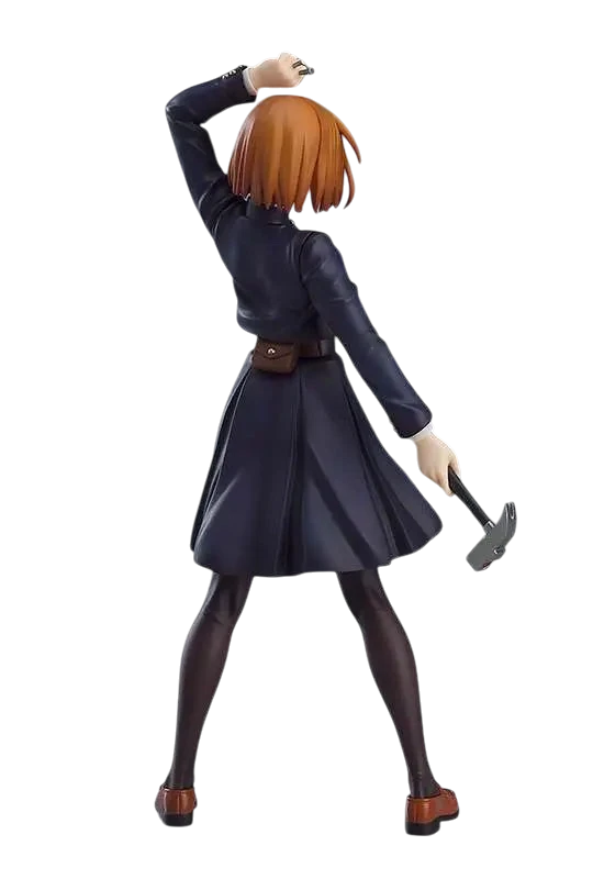 NIPPON DOKI STORE Nobara Kugisaki Jujutsu Kaisen POP UP PARADE figurine holding a hammer, back view