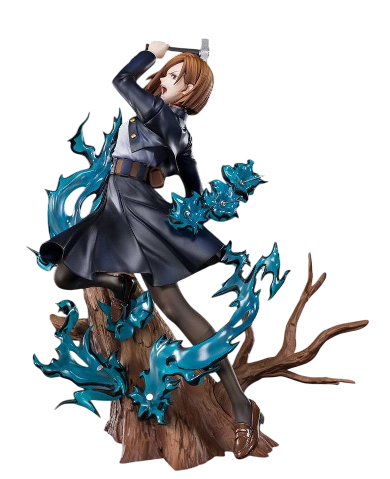 NIPPON DOKI STORE Nobara Kugisaki FiguartsZERO 17cm figurine from Jujutsu Kaisen with dynamic combat pose and effects