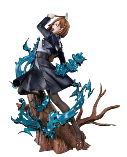 NIPPON DOKI STORE Nobara Kugisaki FiguartsZERO 17cm figurine from Jujutsu Kaisen with dynamic combat pose and effects