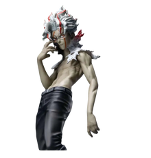 NIPPON DOKI STORE Okarun Luminasta Vol.2 figurine from Dan Da Dan showing his transformation with white hair