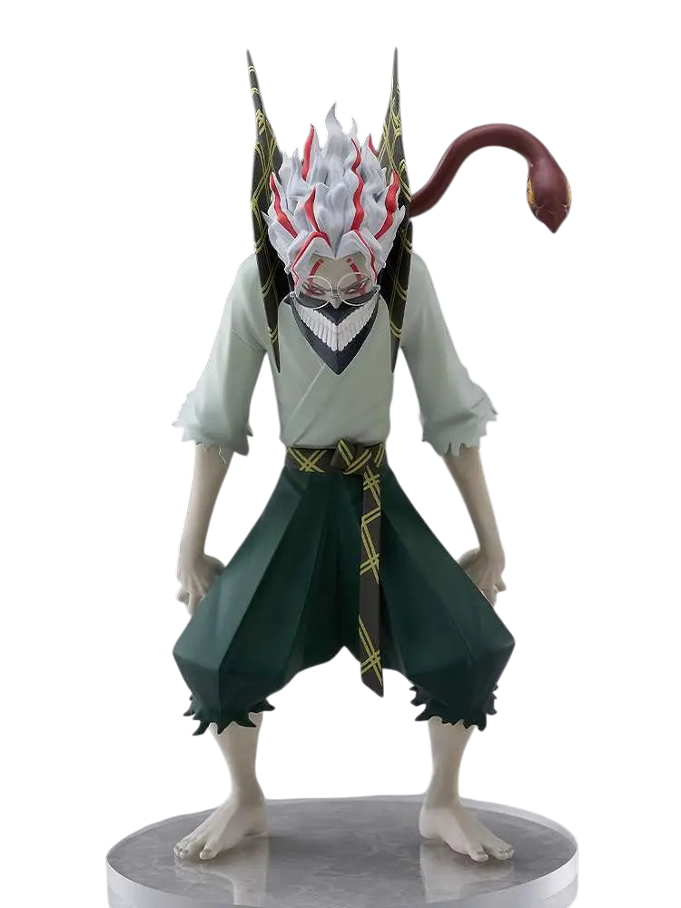 NIPPON DOKI STORE Okarun POP UP PARADE figurine from Dan Da Dan featuring dynamic pose and detailed transformation