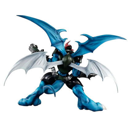 NIPPON DOKI STORE Paildramon GEM statuette from Digimon Adventure 02 featuring blue dragon-like design and wings