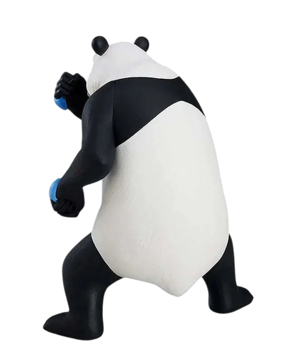 NIPPON DOKI STORE Panda POP UP PARADE figurine from Jujutsu Kaisen, back view showing black and white bear design