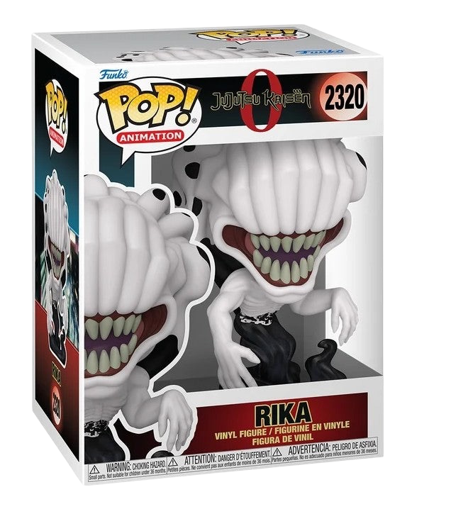 NIPPON DOKI STORE Funko POP Animation Rika figure from Jujutsu Kaisen 0 in its collector window box