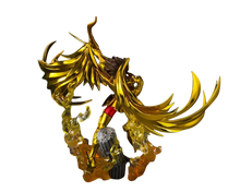 NIPPON DOKI STORE Sagittaire Figzero To Metal Saint Seiya gold armor figure with large wings and flame effect base