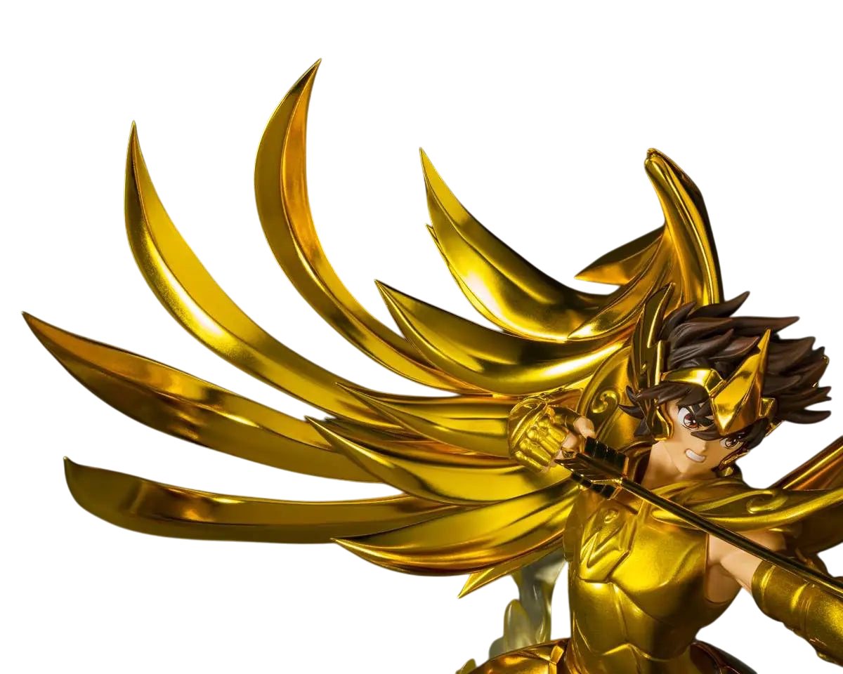 NIPPON DOKI STORE Sagittaire Figzero To Metal Saint Seiya gold armor collectible figurine with large wings