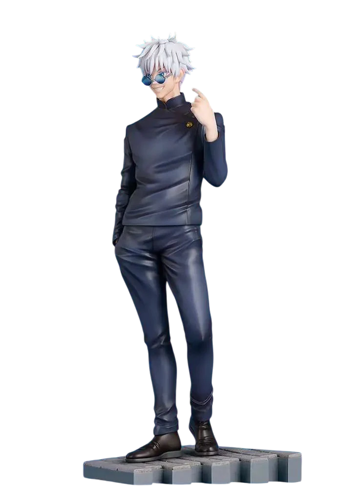 NIPPON DOKI STORE Satoru Gojo POP UP PARADE figurine in his Tokyo High School uniform from Jujutsu Kaisen