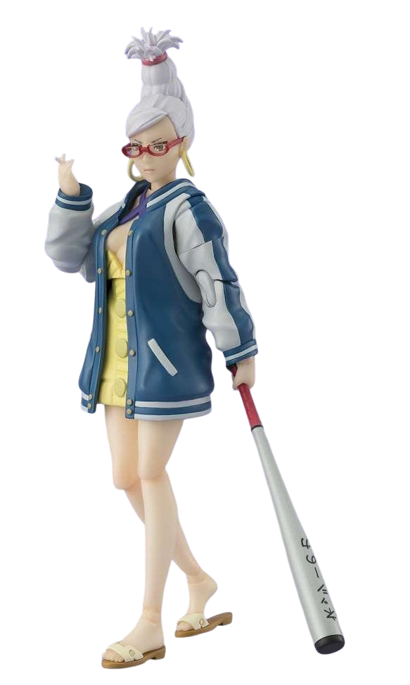 NIPPON DOKI STORE Seiko Ayase S.H. Figuarts action figure from Dan Da Dan holding a baseball bat