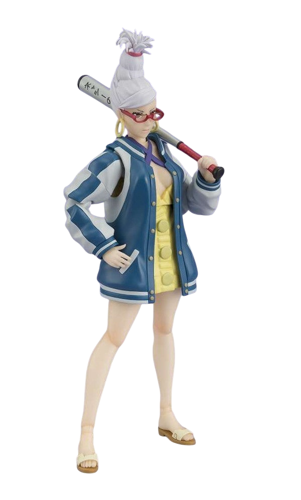 NIPPON DOKI STORE Seiko Ayase S.H. Figuarts 14cm articulated anime figure with baseball bat and varsity jacket