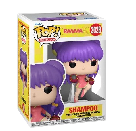 NIPPON DOKI STORE Funko POP Animation Shampoo figure from Ranma 1/2 in its original window display box