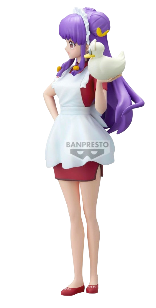 NIPPON DOKI STORE Shampoo Glitter & Glamours 22cm anime figurine from Ranma 1/2 holding a white duck