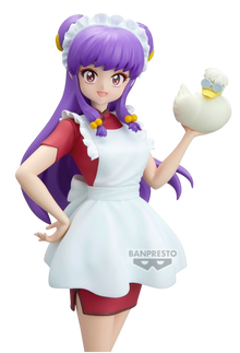 NIPPON DOKI STORE Shampoo Glitter & Glamours 22cm figurine from Ranma 1/2 holding a small white duck figure