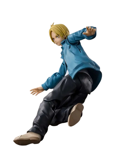 NIPPON DOKI STORE Shin Asakura S.H.Figuarts action figure from Sakamoto Days in a dynamic combat pose