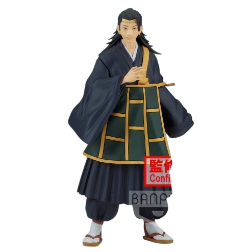 NIPPON DOKI STORE Suguru Geto Jukon No Kata 17cm figurine from Jujutsu Kaisen wearing traditional dark robes