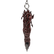NIPPON DOKI STORE Jujutsu Kaisen 3D Sukuna finger keychain with detailed dark red texture and sharp black nail