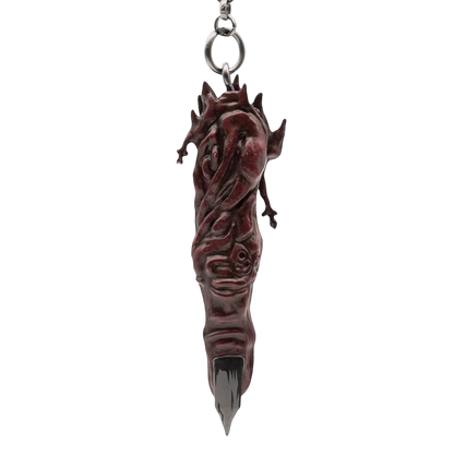 NIPPON DOKI STORE Jujutsu Kaisen 3D Sukuna finger keychain with detailed dark red texture and sharp black nail