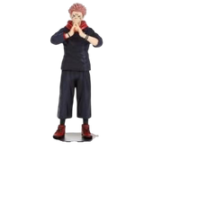 NIPPON DOKI STORE Jujutsu Kaisen Ryomen Sukuna 16cm anime figurine in a standing pose on a black circular base