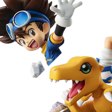 NIPPON DOKI STORE Taiichi Yagami and Agumon GEM 20th Anniversary statuette from Digimon Adventure