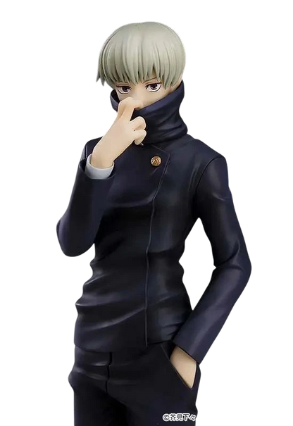 NIPPON DOKI STORE Toge Inumaki POP UP PARADE figurine from Jujutsu Kaisen wearing his signature dark school uniform