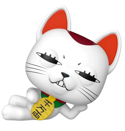 NIPPON DOKI STORE Funko POP! Animation Turbo Granny Cat figurine from Dan Da Dan with a gold coin collar
