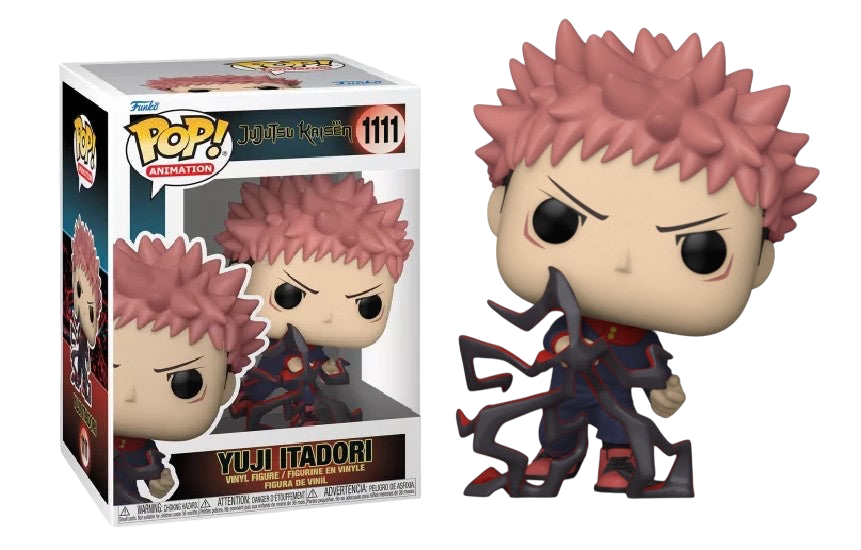 NIPPON DOKI STORE Funko POP! Yuji Itadori N°1111 vinyl figure from Jujutsu Kaisen with cursed energy effects
