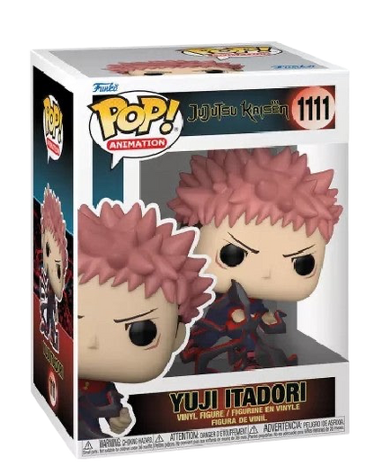 NIPPON DOKI STORE Funko POP! Yuji Itadori N°1111 vinyl figure from Jujutsu Kaisen in its original display box