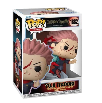 NIPPON DOKI STORE Funko POP Plus Yuji Itadori figure from Jujutsu Kaisen in display box