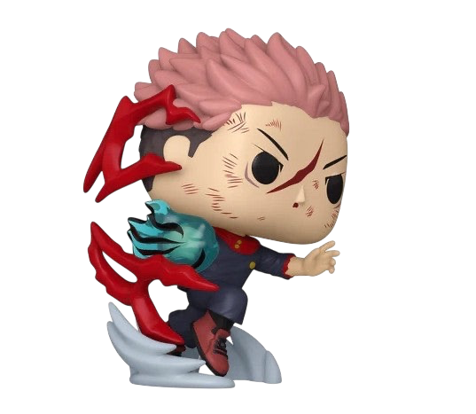 NIPPON DOKI STORE Funko POP! Plus Yuji Itadori figure from Jujutsu Kaisen with dynamic energy effects