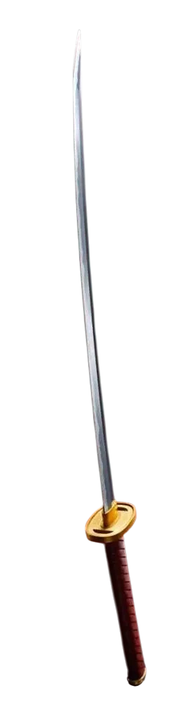 NIPPON DOKI STORE Yuta Okkotsu Proplica katana replica from Jujutsu Kaisen with a metallic blade and brown handle